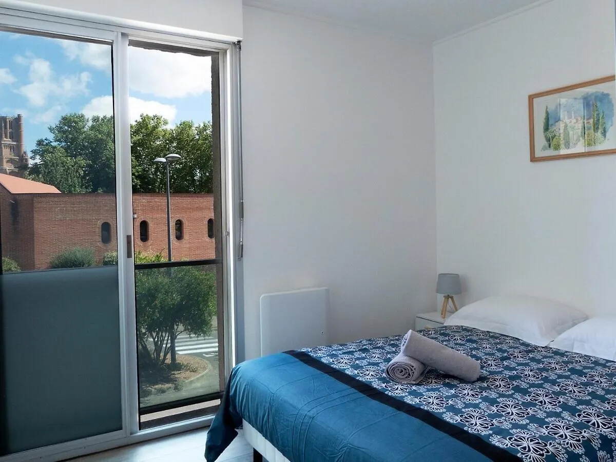 Aux Baies D'Alby - Parking Apartment Albi France